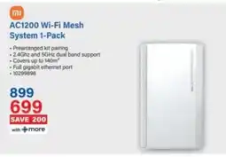 Incredible Connection AC1200 Wi-Fi Mesh System 1-Pack offer