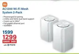 Incredible Connection AC1200 Wi-Fi Mesh System 2-Pack offer