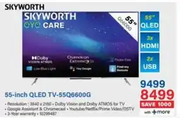 Incredible Connection SKYWORTH 55-inch QLED TV-55Q6600G offer