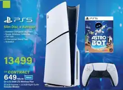 Incredible Connection PS5 Slim Disc + Astrobot offer