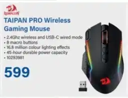 Incredible Connection TAIPAN PRO Wireless Gaming Mouse offer