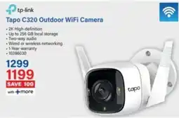 Incredible Connection Tp-link Tapo C320 Outdoor WiFi Camera offer