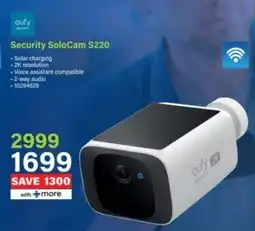 Incredible Connection Security SoloCam S220 offer