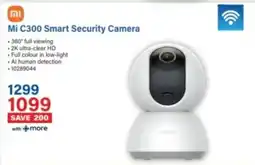 Incredible Connection Mi C300 Smart Security Camera offer