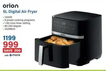 Incredible Connection Orion Digital Air Fryer offer