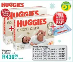 Baby City Huggies Nappies offer