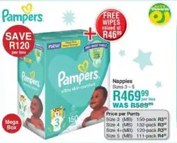 Baby City Pampers Nappies offer