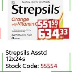 Africa Cash and Carry Strepsils Asstd 12x24s offer