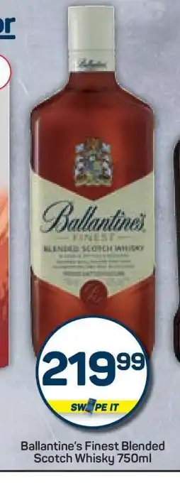 Pick n Pay Hypermarket Ballantine's Finest Blended Scotch Whisky 750ml offer