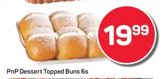 Pick n Pay PnP Dessert Topped Buns 6s offer