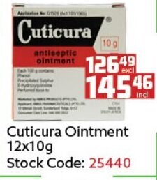 Africa Cash and Carry Cuticura Ointment 12x10g offer
