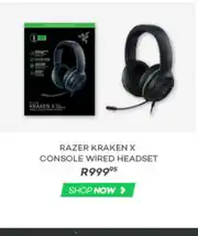 Razer Kraken X Console Wired Headset