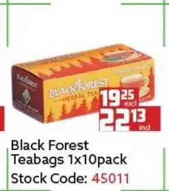 Africa Cash and Carry Black Forest Teabag 1x10pack offer