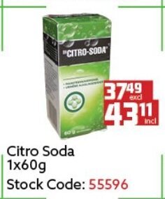 Africa Cash and Carry Citro Soda 1x60g offer