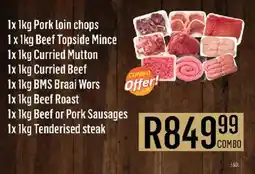 Bluff Meat Supply Combo 849.99 offer