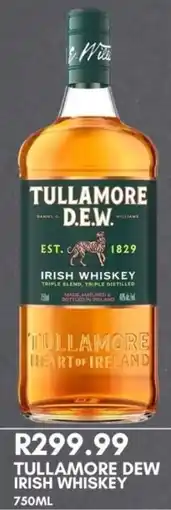Prestons Tullamore dew irish whiskey offer