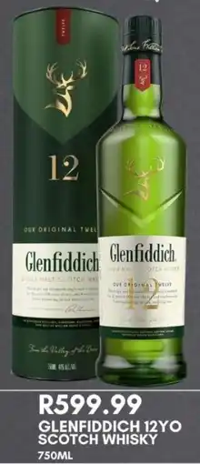 Prestons Glenfiddich 12yo scotch whisky offer