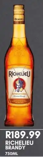Prestons Richelieu brandy offer