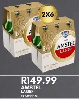 Prestons Amstel lager offer