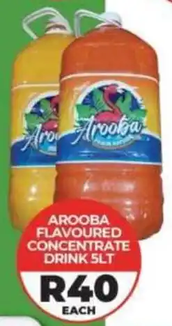 1UP Arooba flavoured concentrate drink offer