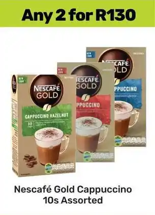 Game Nescafé Gold Cappuccino Assorted offer