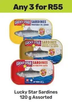 Game Lucky Star Sardines Assorted offer