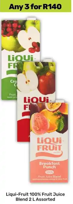 Game Liqui-Fruit 100% Fruit Juice Blend Assorted offer