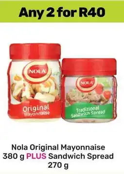 Game Nola Original Mayonnaise PLUS Sandwich Spread offer