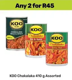 Game KOO Chakalaka Assorted offer