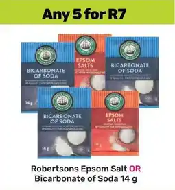 Game Robertsons Epsom Salt OR Bicarbonate of Soda offer