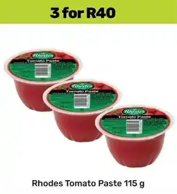 Game Rhodes Tomato Paste offer