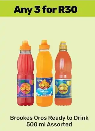 Game Brookes Oros Ready to Drink Assorted offer