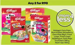 Game Kellogg's Coco Pops, Rice Krispies Strawberry, Coco Pops Big 5, Froot Loops, Froot Loops Bubblegum, Coco Pops Crunchers offer