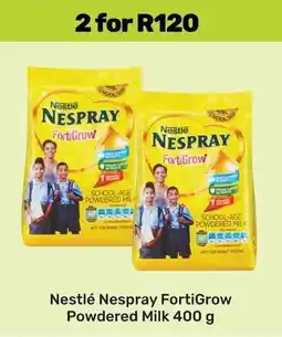 Game Nestlé Nespray FortiGrow Powdered Milk offer