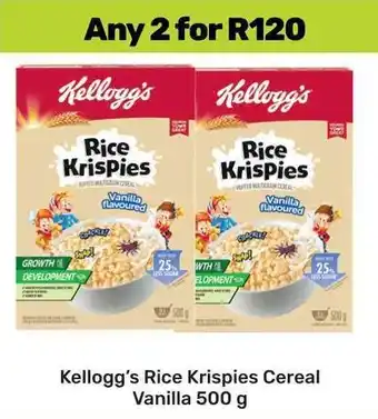 Game Kellogg's Rice Krispies Cereal Vanilla offer