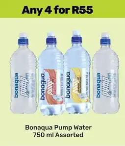 Game Bonaqua Pump Water Assorted offer