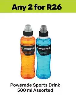 Game Powerade Sports Drink Assorted offer
