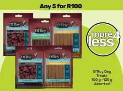 Game Ol'Roy Dog Treats Assorted offer