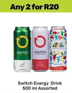 Game Switch Energy Drink Assorted offer