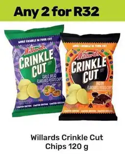 Game Willards Crinkle Cut Chips offer