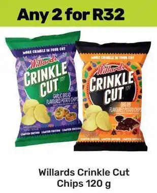 Game Willards Crinkle Cut Chips offer
