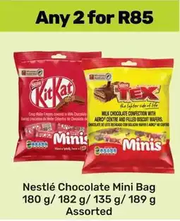 Game Nestlé Chocolate Mini Bag Assorted offer
