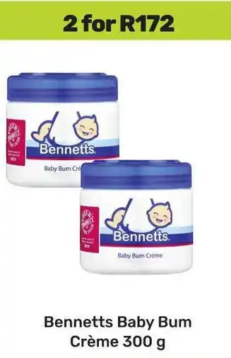 Game Bennetts Baby Bum Créme offer