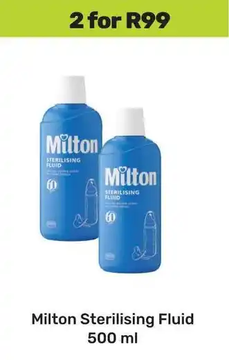 Game Milton Sterilising Fluid offer