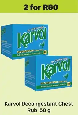 Game Karvol Decongestant Chest Rub offer