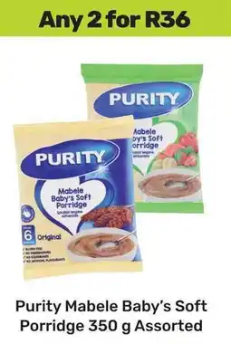 Game Purity Mabele Baby's Soft Porridge Assorted offer