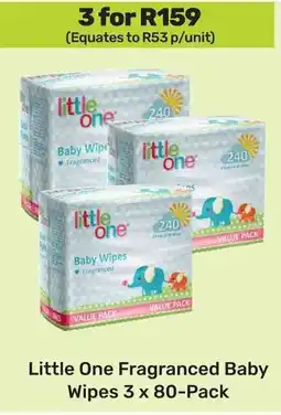 Game Little One Fragranced Baby Wipes offer