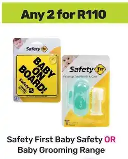 Game Safety First Baby Safety OR Baby Grooming Range offer