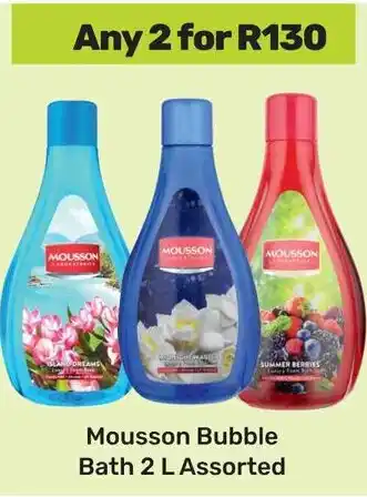 Game Mousson Bubble Bath Assorted offer