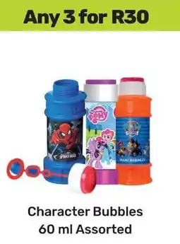 Game Character Bubbles Assorted offer